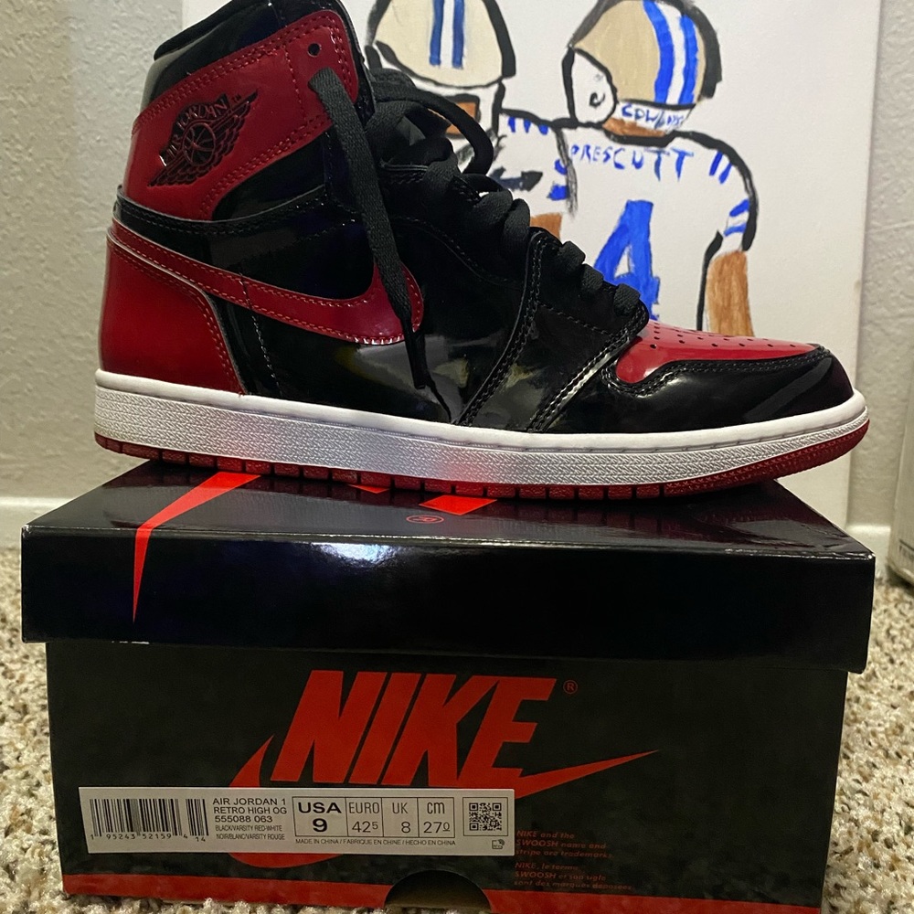 Jordan 1 “Patent Bred”